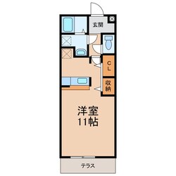 紀伊中ノ島駅 徒歩6分 1階の物件間取画像